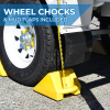 Optiview AL2000 - Solar Powered Trailer - Mud Flaps & Wheel Chocks