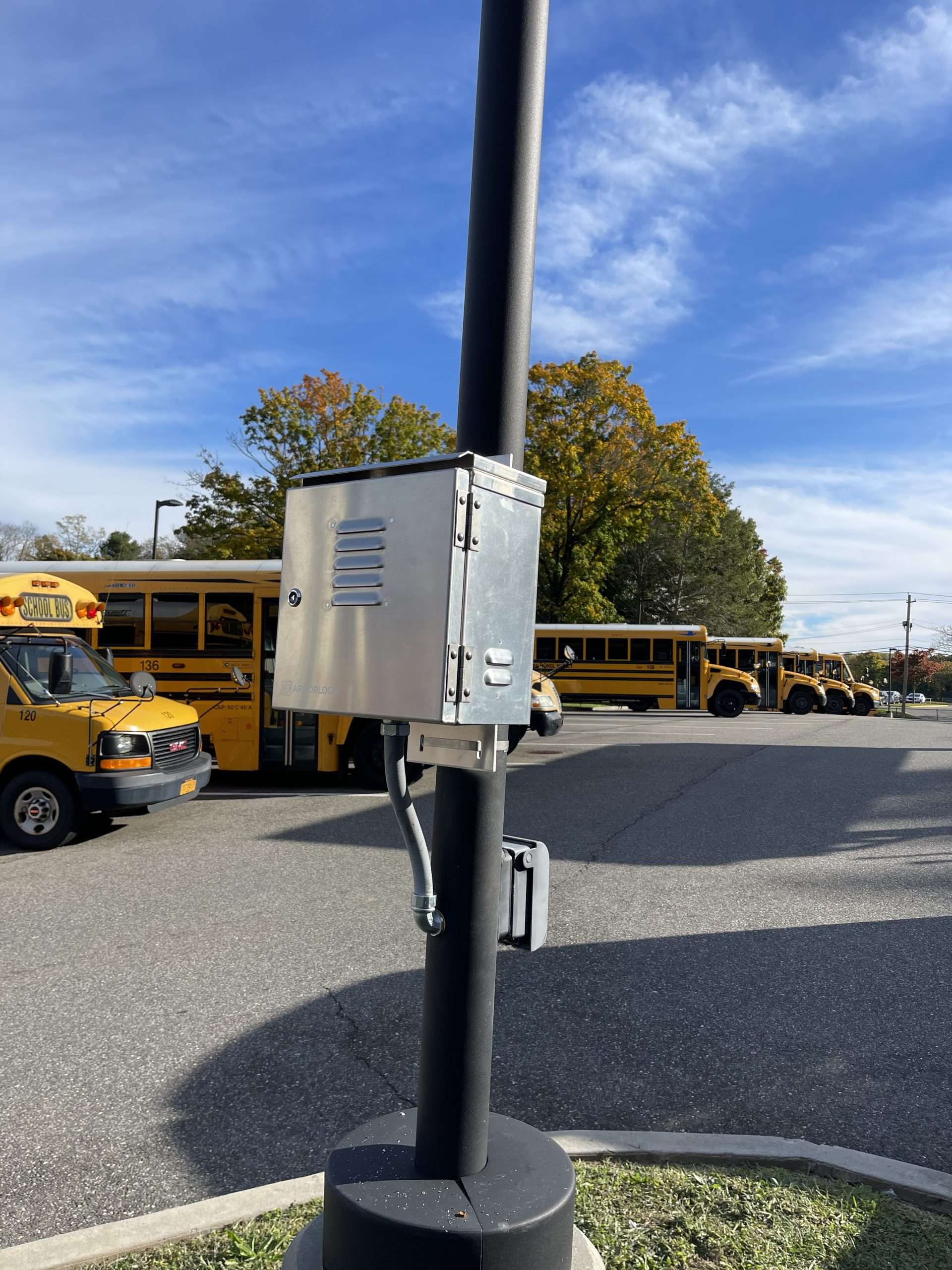 Weatherproof Enclosure - Parking Lot Install