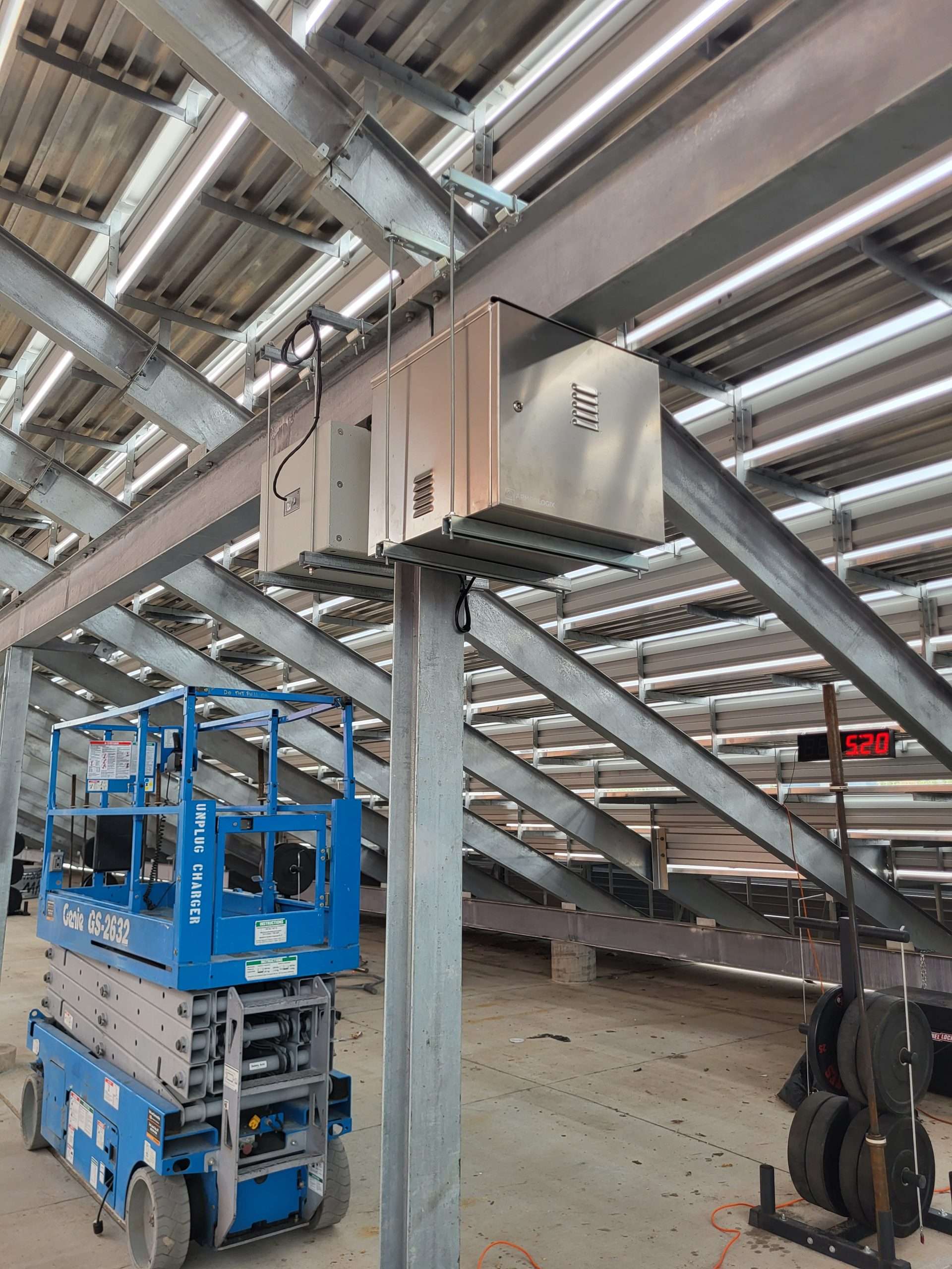 Weatherproof Enclosure - Stadium Install