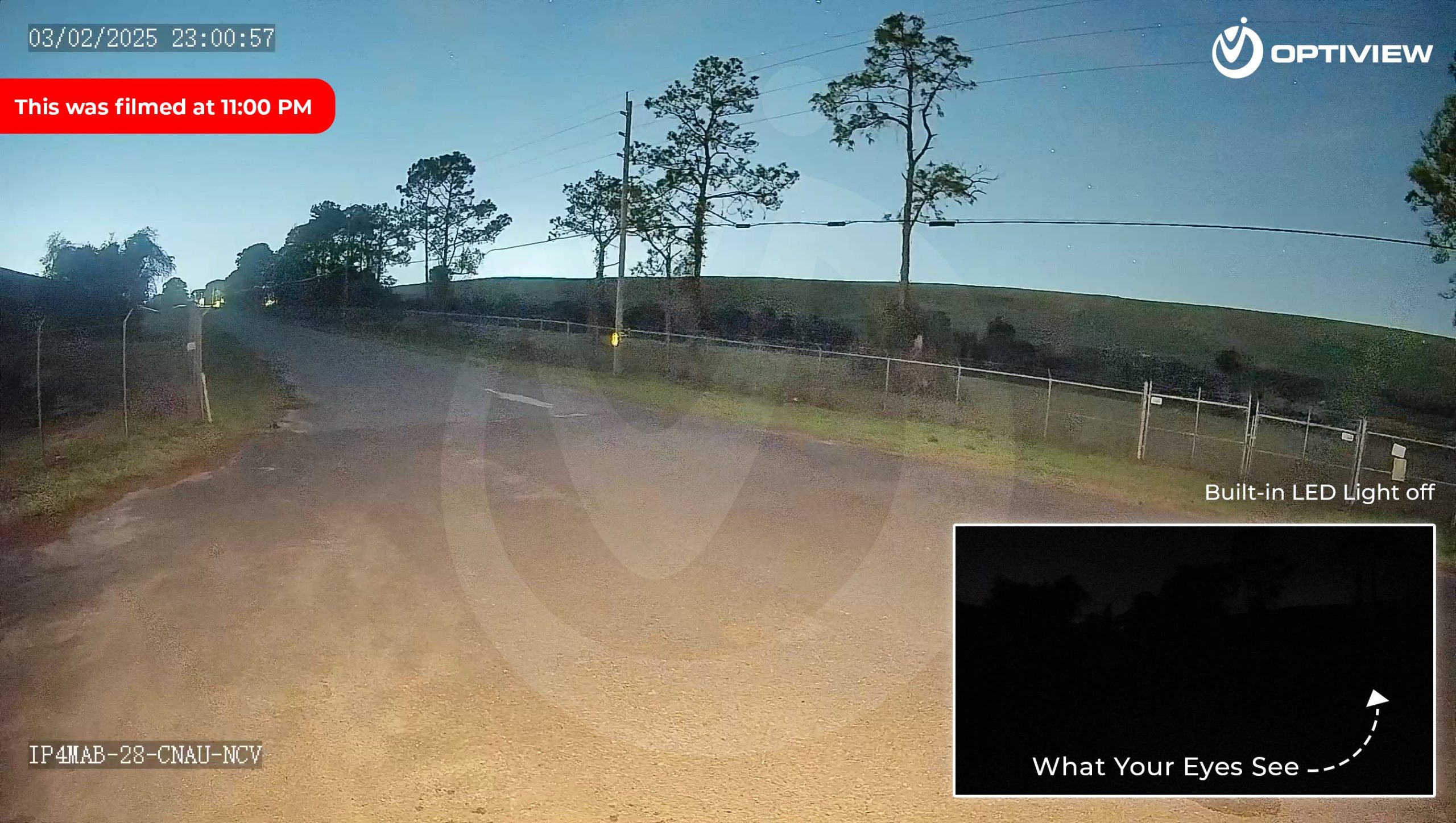 Optiview - IP4MAB-28-CNAU-NCV - Entrances & Perimeter 24/7 Night Color