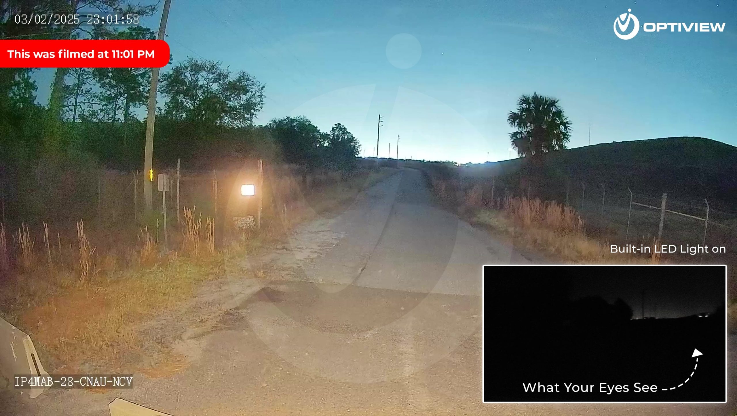 Optiview - IP4MAB-28-CNAU-NCV - Government & Municipality 24/7 Night Color