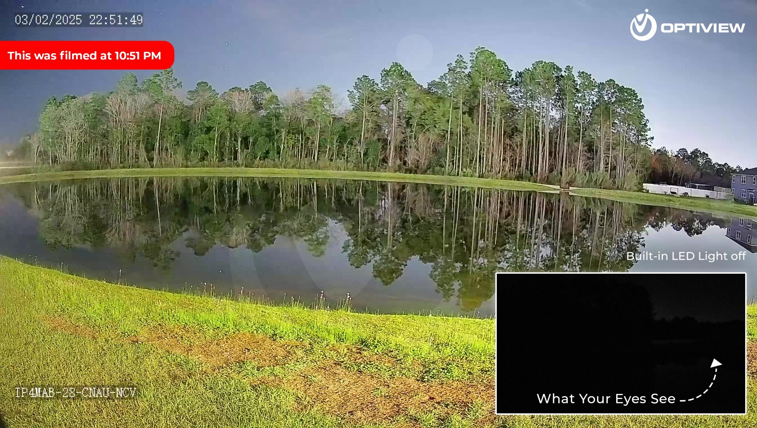 Optiview - IP4MAB-28-CNAU-NCV - HOA & Wildlife 24/7 Night Color