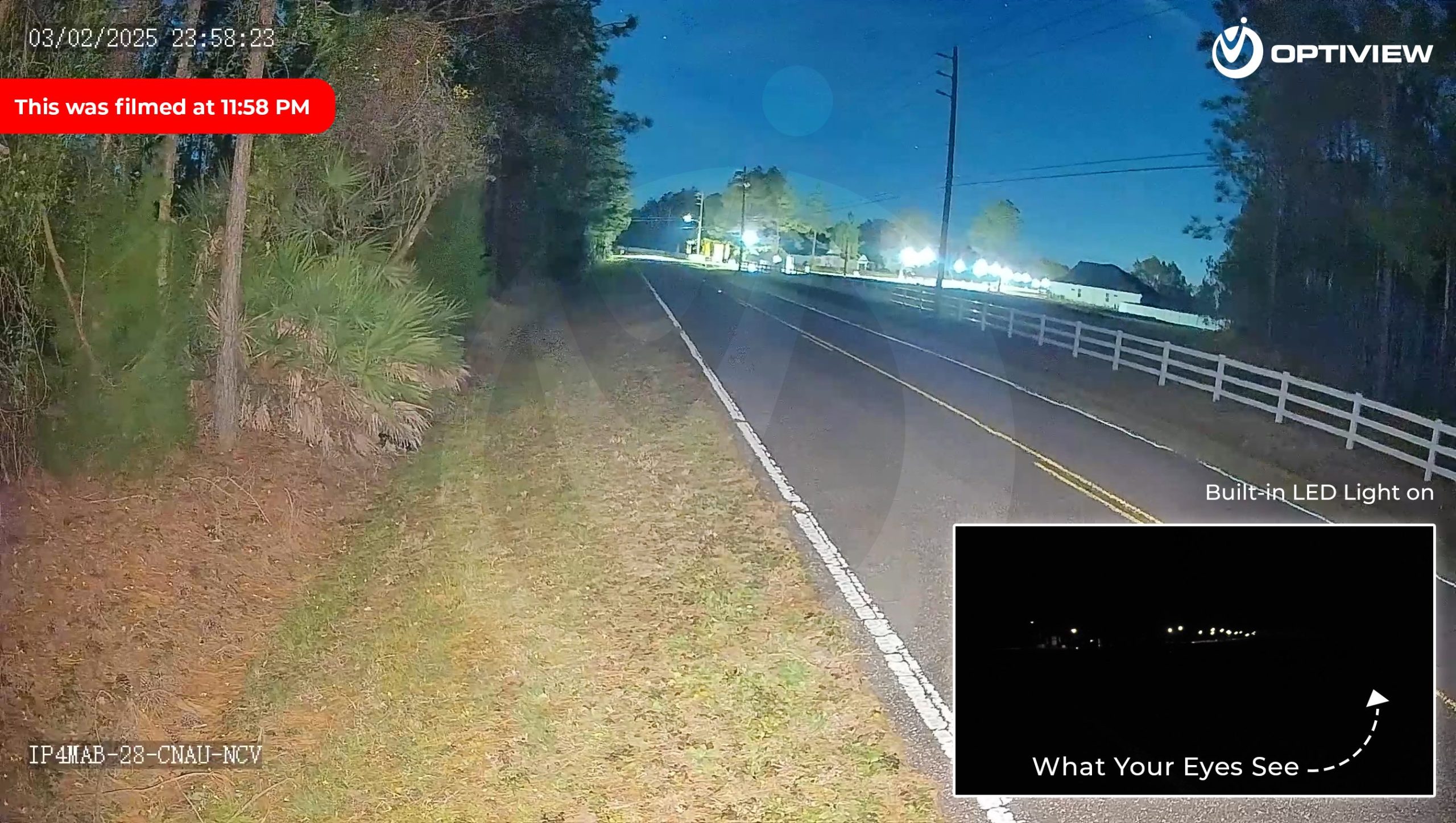 Optiview - IP4MAB-28-CNAU-NCV - Traffic Flow 24/7 Night Color