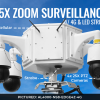 AL4000-NS8-EDGE4Z-4G with 4x 25X PTZ Surveillance Top Box - Expanded Surveillance
