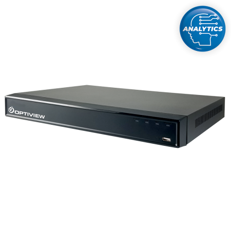NVR8P8-2E-AI - 8 Channel 8 PoE 16 MP NVR with AI
