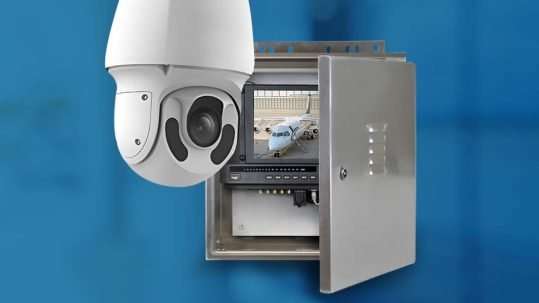 A security and surveillance system for airports