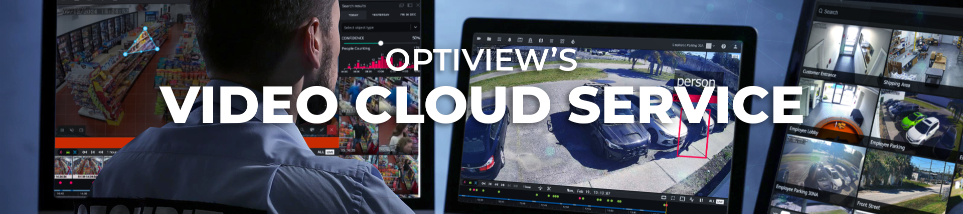 Optiview's Video Cloud Service Header