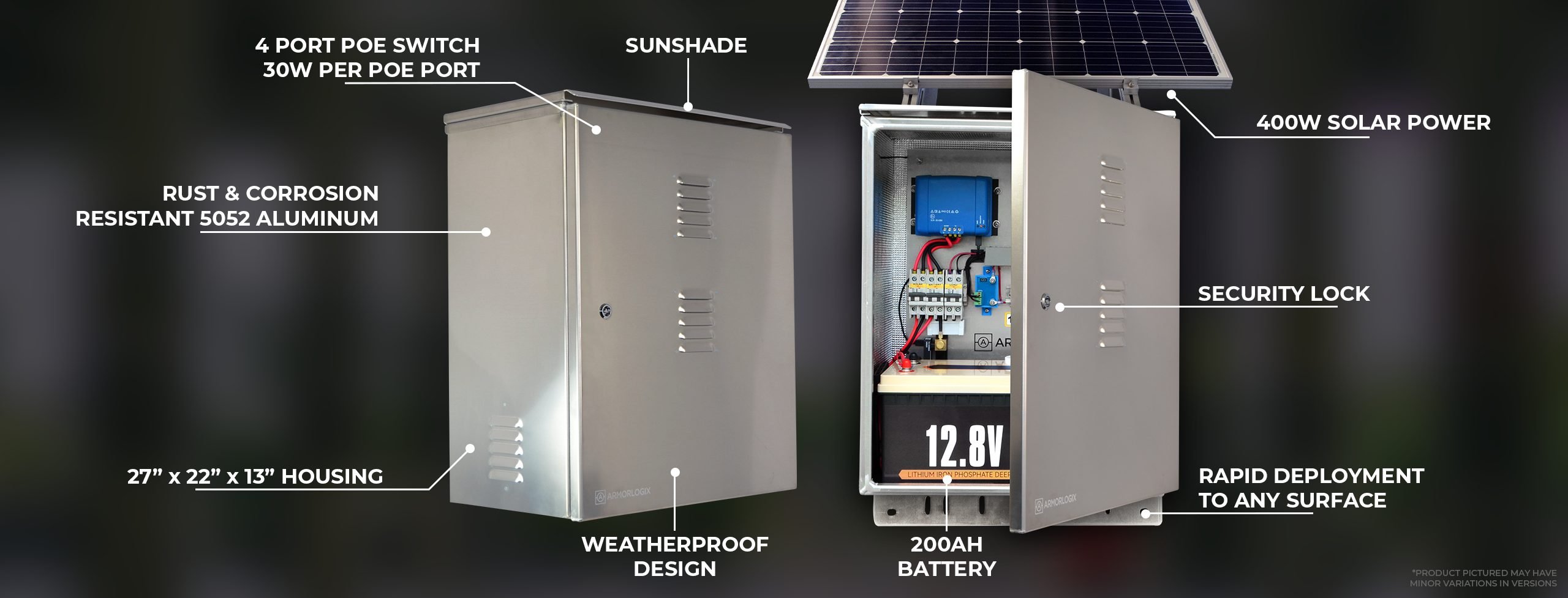 ArmorLogix SM400-200AHL-V Feature Callout