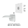 Optional Bracket - Pole Mount by using BKT-03 + BKT-POLE-S together