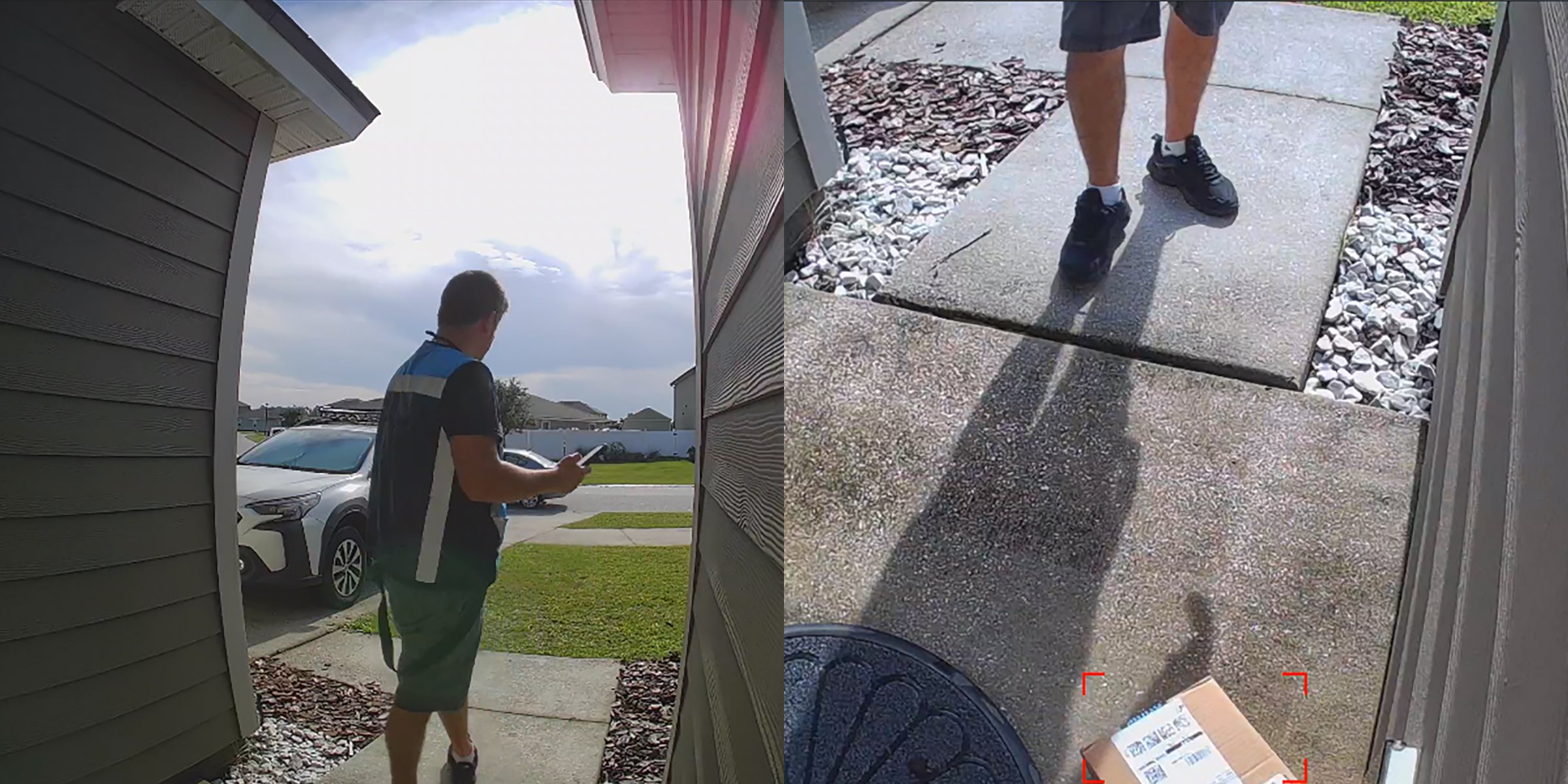 Human & Package Detection Infinity Scroll