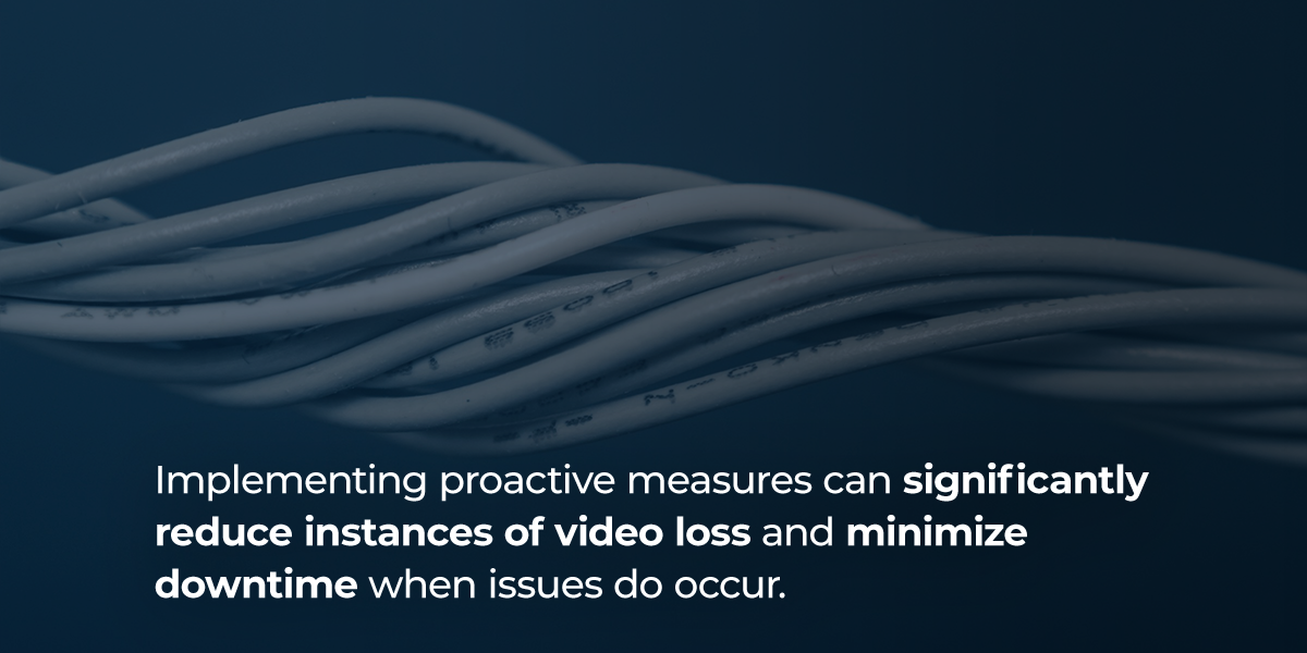 Optiview - What Causes Video Loss in Security Cameras - Reduce instances of video loss & downtime Banner