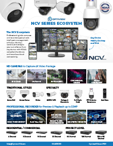 Optiview NCV Series Ecosystem